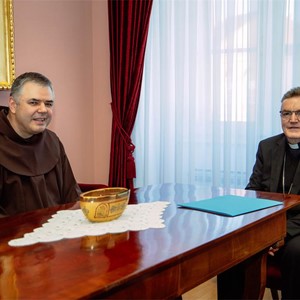 Kardinal Bozanić primio provincijala Krištu